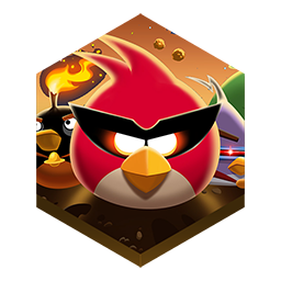 Angry Birds Space Icon 256x256 png